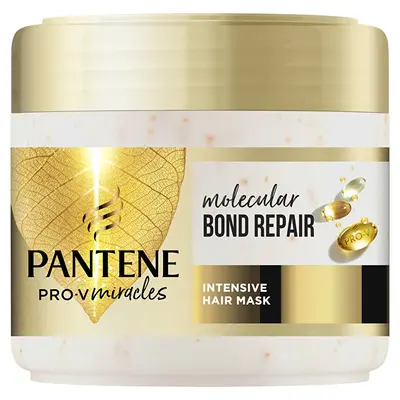 Pantene Maschera Per Capelli Pro-V Miracles Molecular Bond Repair (Maschera Intensiva Per Capelli) 300 Ml
