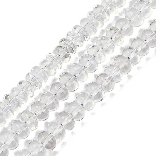 Natural Quartz Crystal Beads Strands