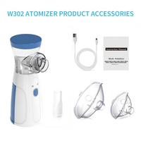 Portable Handheld Nebulizer - Rechargeable Air Humidifier with Dual Power Modes, Compact Ultrasonic Atomizer for Facial Hydra...