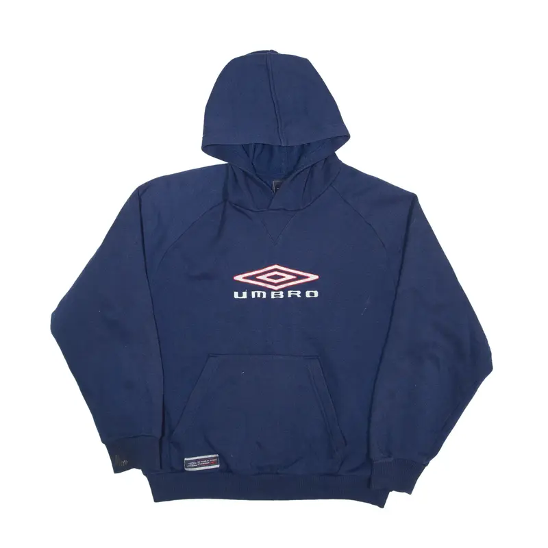 UMBRO Hoodie Blue Pullover Mens S