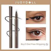 Judydoll Ultra-Fine Liquid Eyeliner, Waterproof Liquid Eye Liner, Stay All Day Makeup With Fine Brush Tip, Lasting Satin Fini...