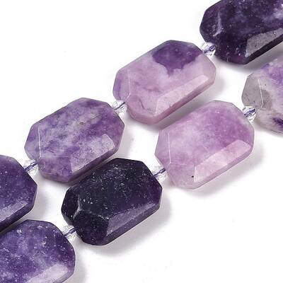 Natural Lepidolite Beads Strands