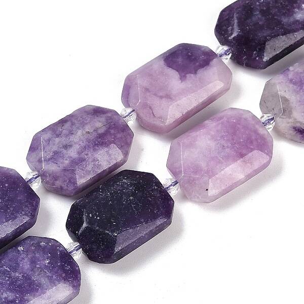 Natural Lepidolite Beads Strands