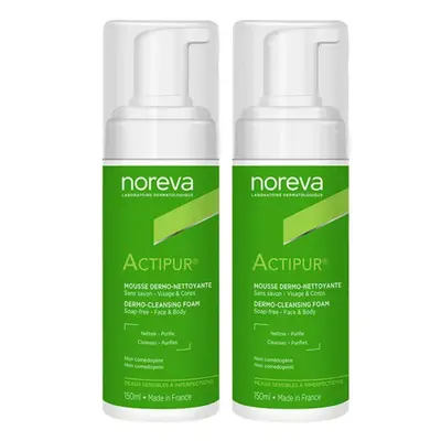 Noreva Actipur Dermo-Cleansing Foam 2x150ml