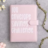 100 Envelopes Saving Challenge ,Money Saving Binder 100 Envelopes Challenge Binder Savings Binder Envelope A5 Savings Challen...