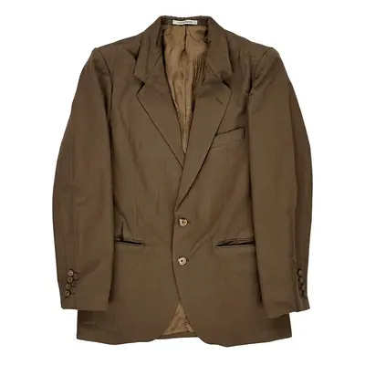 Yves Saint Laurent Blazer - Small Brown Wool Blend
