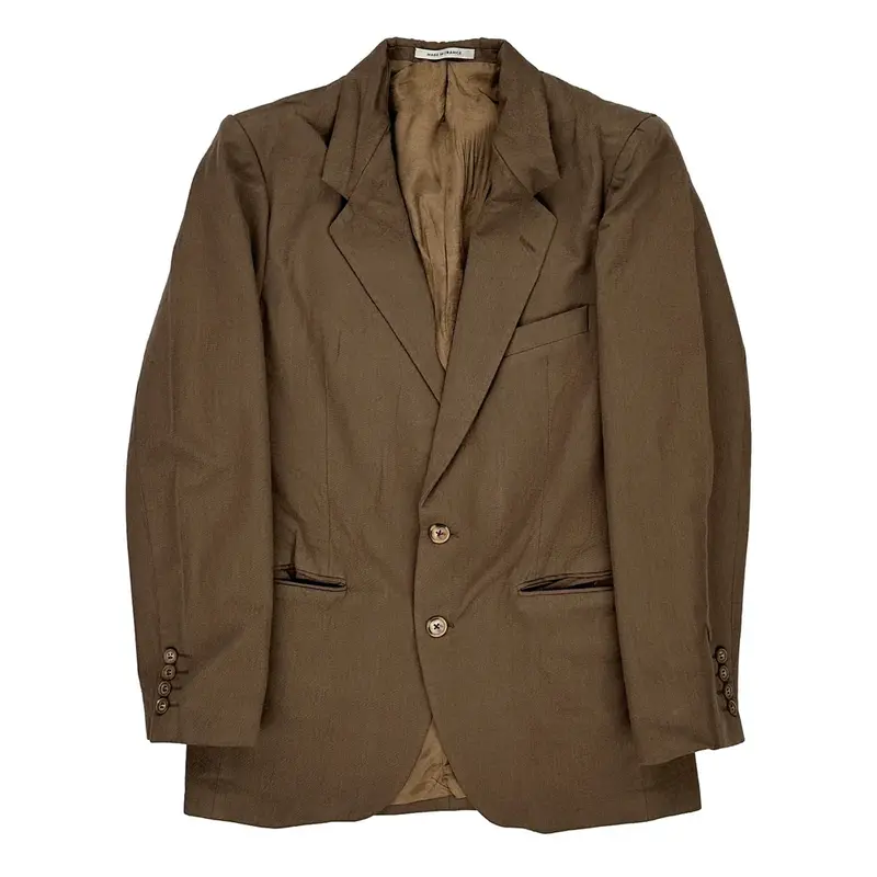 Yves Saint Laurent Blazer - Small Brown Wool Blend