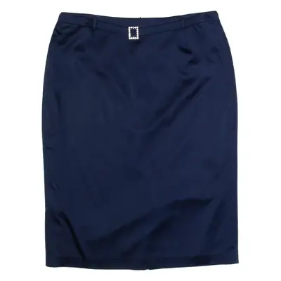 LAURA ASHLEY Womens Pencil Skirt Blue Knee Length UK 12