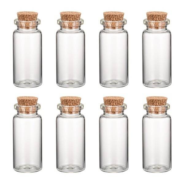Glass Jar Bead Containers