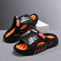 FASHION Men's Outdoor Summer Casual Slippers with EVA Material & Anti-Slip Sole for Home Gym Beach Garden Walking Party Footw...