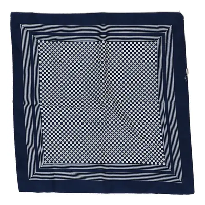 Unbranded Polka Dot Scarf - No Size Navy Polyester
