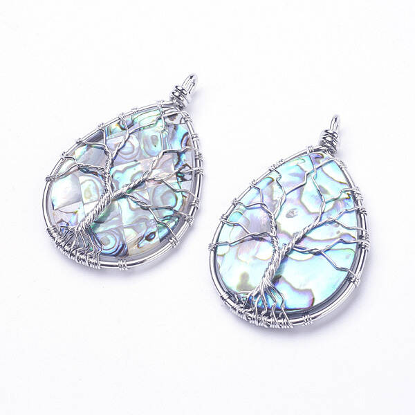 Abalone Shell/Paua Shell Big Pendants
