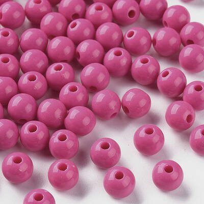 Opaque Acrylic Beads
