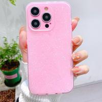 Glitter Phone Case, Anti-fall Anti-fingerprint Phone Protective Cover, Phone Accessories Compatible with iPhone 16 15 14 13...