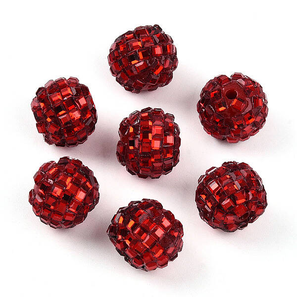 Acrylic Rhinestone Beads