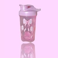500 mL Drinkware Water Bottles Shaker Shaker Bottle Portable Reusable Washable Cup Tumbler Mug Bottled Pink