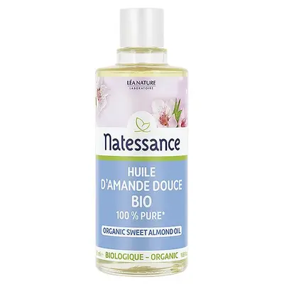 Natessance Organic Sweet Almond Oil 50ml