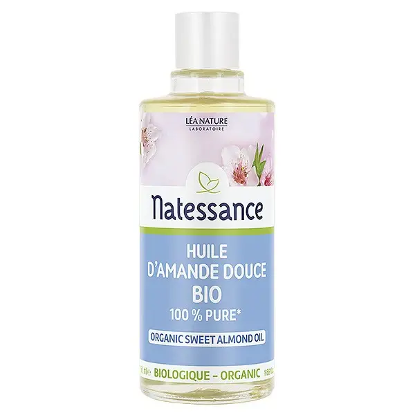 Natessance Organic Sweet Almond Oil 50ml