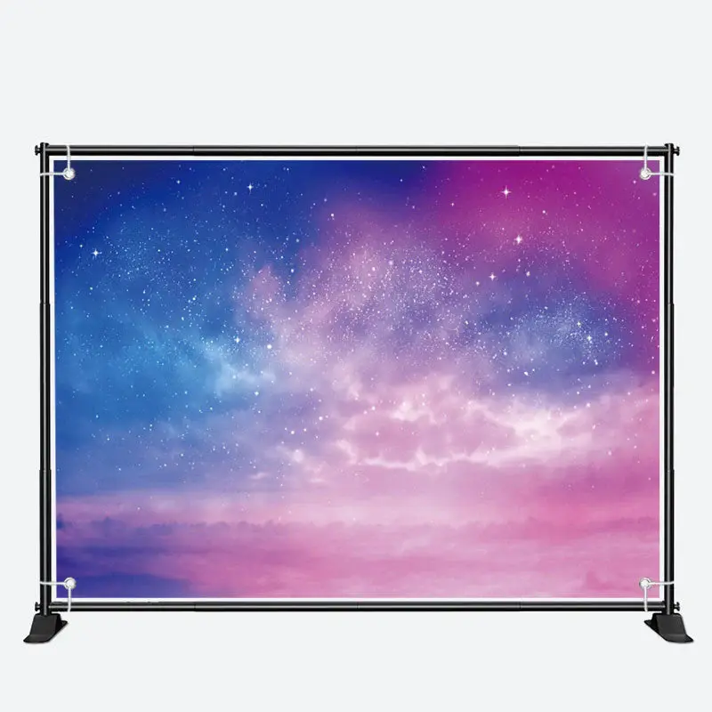 Colorful Galaxy Star Clouds Sky Fine Art Backdrop - Aperturee