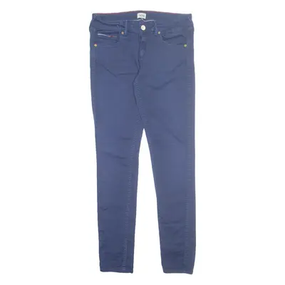 HILFIGER DENIM Mens Trousers Blue Regular Tapered W30 L30