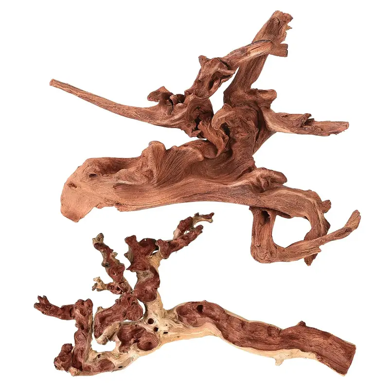 Aquarium Decor Natural Driftwood,Driftwood for Decorations on Fish Tank, Reptiles Bearded Dragon Accessories or Air Plants