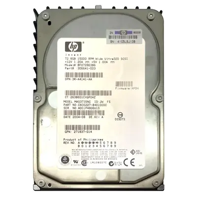 3R-A4141-AA HP 72.8GB Ultra-320 SCSI 15000 3.5-inch Hard Drive