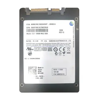 Samsung MMCRE28G5DXP-0VBD1 | 128GB Multi-Level Cell SATA 3Gb/s 2.5-Inch Solid State Drive