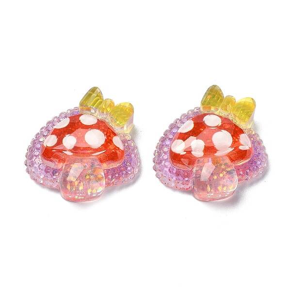Transparent Epoxy Resin Decoden Cabochons