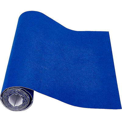 BENECREAT 15.7x78.7(40cmx2m) Self-Adhesive Felt Fabric Royal Blue Jewelry Box Lining for DIY Costume Making and Furniture Pro...