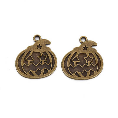 Halloween Tibetan Style Alloy Pendant Enamel Settings