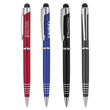 75 Customized Alliance Ballpoint Pen Stylus - Aluminum & Touch ...
