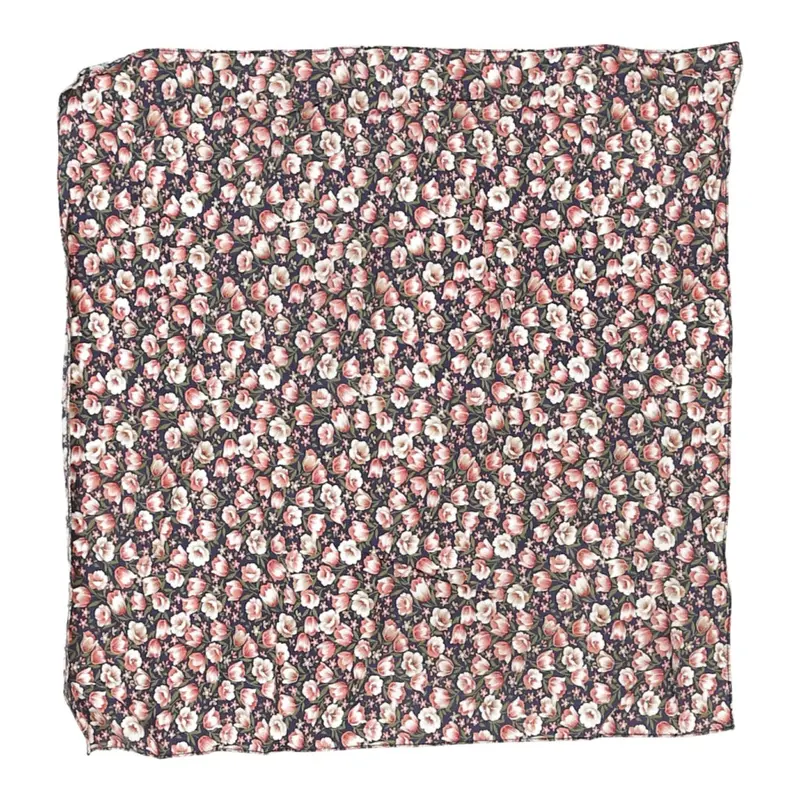 Unbranded Floral Scarf - No Size Pink Cotton
