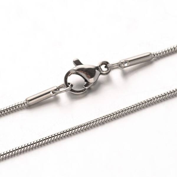 Tarnish Resistant 304 Stainless Steel Snake Chain Necklaces