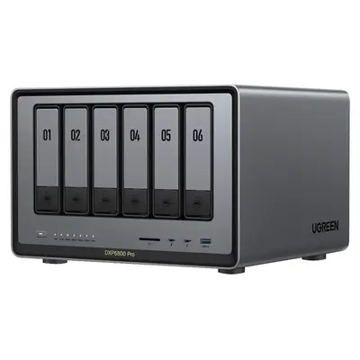 25898 UGREEN NASync DXP6800 Pro 6-Bay NAS Enclosure
