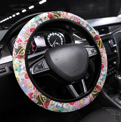 Wonderland Inspired Steering Wheel Cover