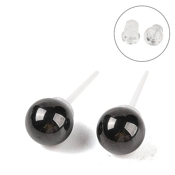 Hypoallergenic Bioceramics Zirconia Ceramic Stud Earrings