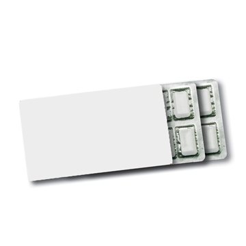 250 Custom 24 Piece Billboard Gum Pack - Sugar-Free & Peppermint
