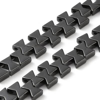 Synthetic Non-Magnetic Hematite Beads Strands