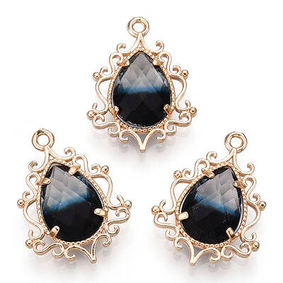 Golden Tone Brass Pendants