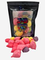 SPACE TAFFY PUFFS (12 pieces) (freeze dried laffy taffy candy) snack