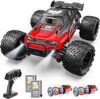 DEERC 9500E 1:16 Scale All Terrain RC Car, 4x4 High Speed 40 KPH RC Truck, 2.4Ghz Remote Control Truck with 2 Batteries, Off-...