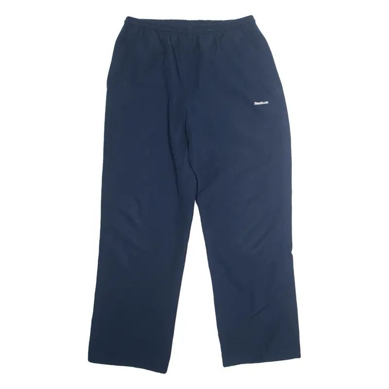 REEBOK Womens Track Pants Blue Straight M W28 L28