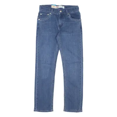 LEVI'S 511 Jeans Blue Denim Slim Straight Boys W26 L27