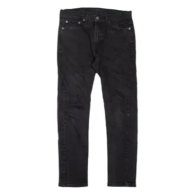 LEVI'S 510 Jeans Mens Black Slim Skinny W32 L30