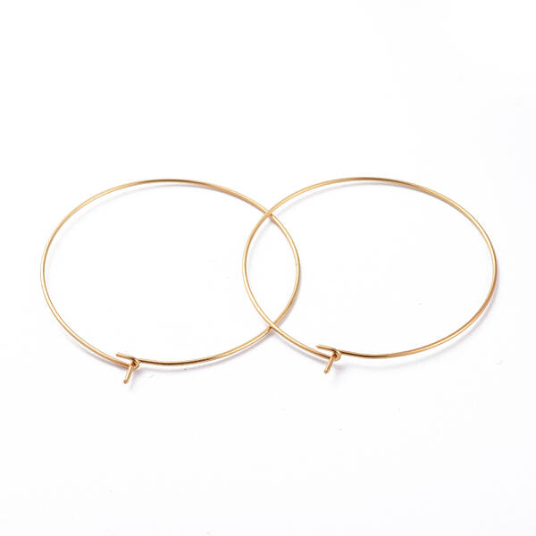 316 Surgical Stainless Steel Hoop Earring Findings