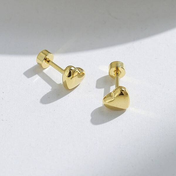 304 Stainless Steel Stud Earrings
