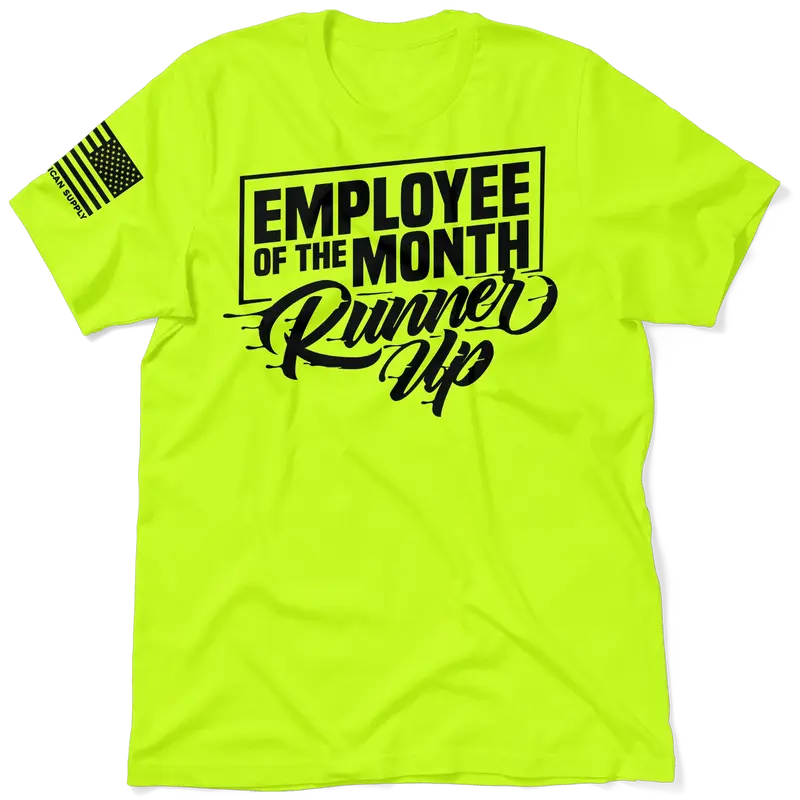 Runner Up - Safety Yellow T-Shirt