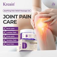 Kreain Rapid Relief Muscle Therapy Gel – Soothes knees, lumbar, neck, hands, and feet; contains boswellia, glucosamine, and...