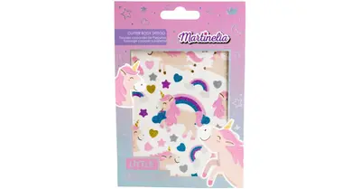 Martinelia Little Unicorn Glitter Body Tattoo For Kids
