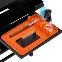 Silicone Griddle Tools Mat (without Tools), 1 Count Grill Mat, Side Shelf Mat for Blackstone Food Grade Grill, 2024 Outdoor B...